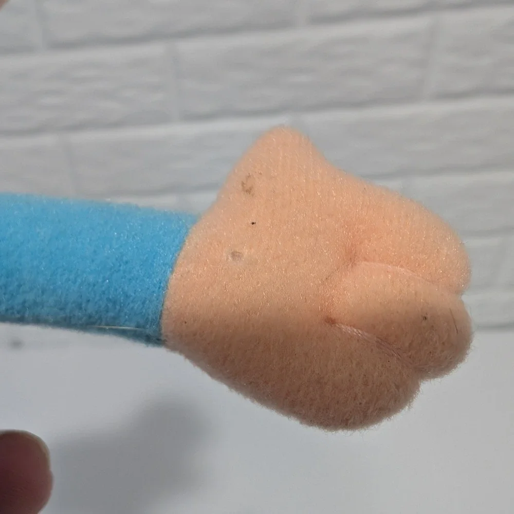 Vintage 1999 Hey Arnold Star Bean Plush Mattel Nickelodeon 90s Toy 10 Inch